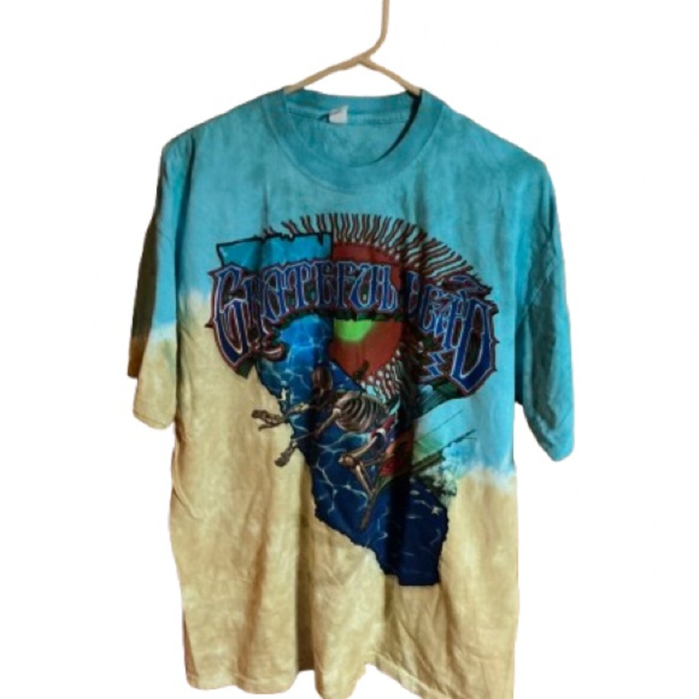Grateful Dead California Surfer Tie Dye Tshirt